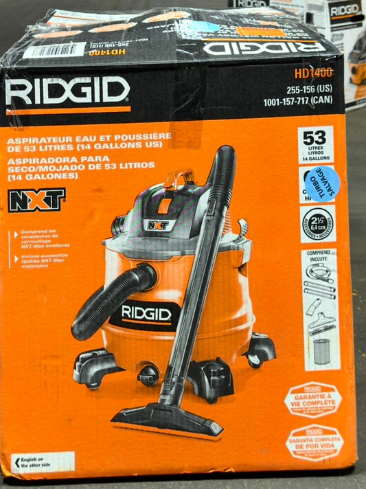 Rigid 14 Gallon Wet/Dry Vac